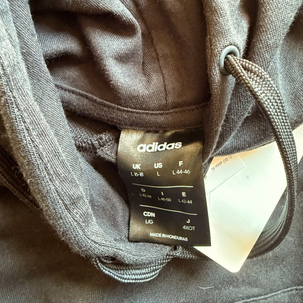 Adidas Womens Clima Color Box Hoodie Size L FM6181 NWT - Picture 4 of 4